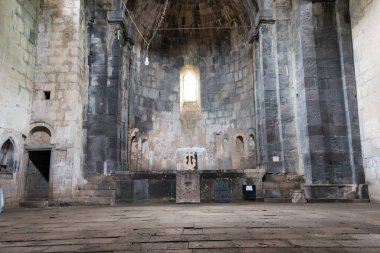 Alaverdi, Ermenistan - Sanahin köyündeki Sanahin Manastırı, Alaetti, Lori, Ermenistan. Haghpat ve Sanahin Manastırı Dünya Mirası Bölgesi 'nin bir parçasıdır..