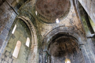 Alaverdi, Ermenistan - Sanahin köyündeki Sanahin Manastırı, Alaetti, Lori, Ermenistan. Haghpat ve Sanahin Manastırı Dünya Mirası Bölgesi 'nin bir parçasıdır..