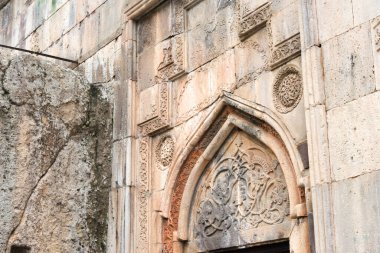 Goght, Ermenistan - Goght, Kotayk, Ermenistan 'daki Geghard Manastırı. Dünya Mirası Bölgesi - Geghard Manastırı ve Yukarı Azat Vadisi.