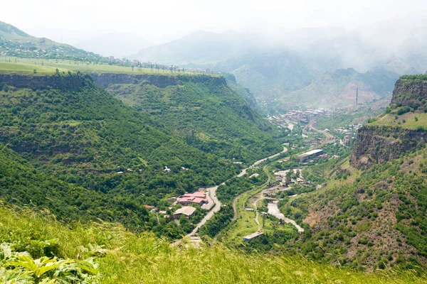 Alaverdi Armenia Sentiero Escursionistico Che Conduce Dal Monastero Haghpat Monastero — Foto Stock