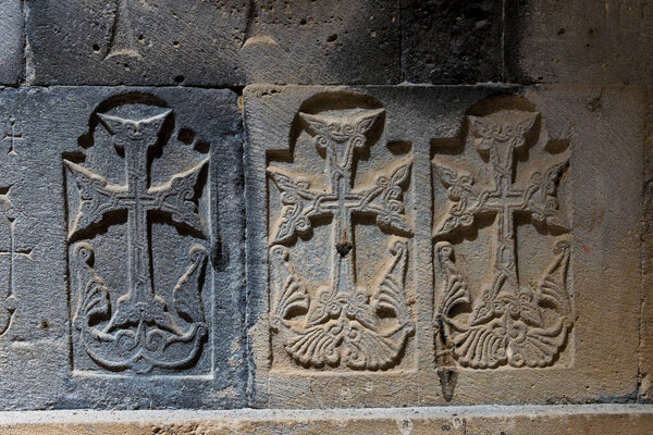 Alaverdi, Armenia - Haghpat Monastery in Haghpat village, Alaverdi, Lori, Armenia. It is part of the World Heritage Site - Monasteries of Haghpat and Sanahin.