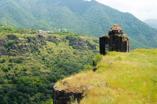 Алаверди Армения Руины Часовни Крепости Каян Известное Историческое Место Алаверди — стоковое фото