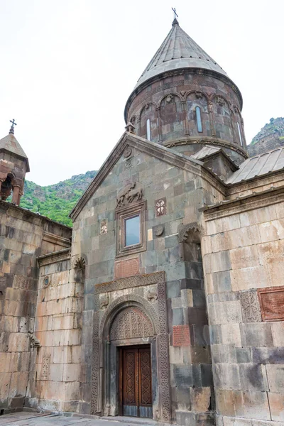 Гогт Армения Монастырь Гегард Гогте Котайк Армения Является Частью Всемирного — стоковое фото