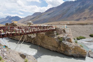 Himachal Pradesh, Hindistan - Spiti 'deki Spiti Vadisi, Himachal Pradesh, Hindistan.