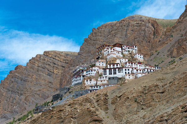 Himachal Pradesh, India - Key Monastery in Spiti, Himachal Pradesh, India.