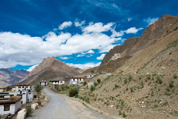Himachal Pradesh Inde Village Clé Spiti Himachal Pradesh Inde — Photo