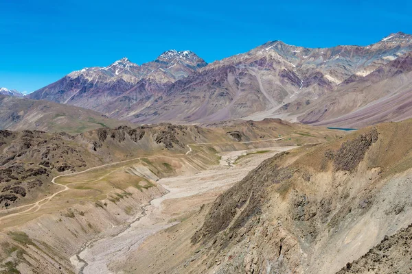 Himachal Pradesh India Hermosa Vista Panorámica Del Kunzum Pass Kunzum — Foto de Stock