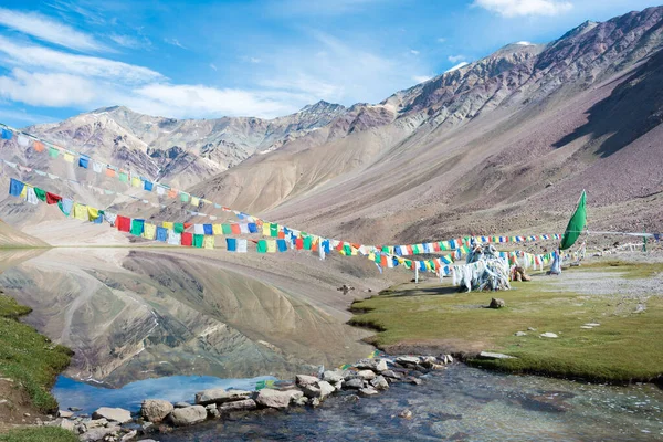 Himachal Pradesh India Chandra Taal Lago Luna Lahaul Spiti Himachal —  Fotos de Stock