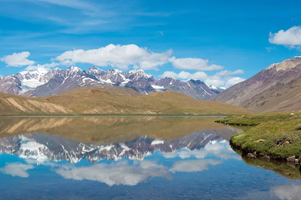 Himachal Pradesh Hindistan Lahaul Spiti Deki Chandra Taal Gölü Himachal — Stok fotoğraf