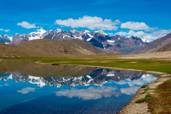 Himachal Pradesh Indie Chandra Taal Jezioro Księżycowe Lahaul Spiti Himachal — Zdjęcie stockowe