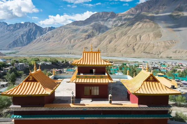 Himachal Pradesh Indien Sakya Kaza Kloster Kaza Spiti Himachal Pradesh — Stockfoto