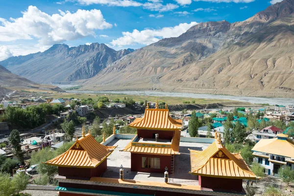 Himachal Pradesh Indien Sakya Kaza Kloster Kaza Spiti Himachal Pradesh — Stockfoto