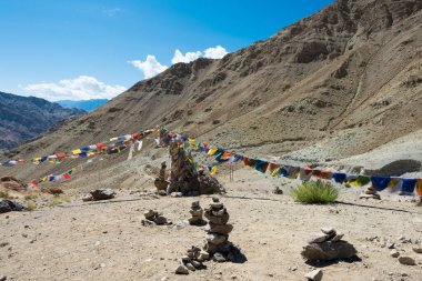 Ladakh, Hindistan - Sermangchan La Pass (Tsermangchan La Pass) Yangtang ve Hemis Shukpachan arasında Sham Valley, Ladakh, Jammu ve Kashmir, Hindistan.