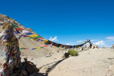 Ladakh, Hindistan - Sermangchan La Pass (Tsermangchan La Pass) Yangtang ve Hemis Shukpachan arasında Sham Valley, Ladakh, Jammu ve Kashmir, Hindistan.