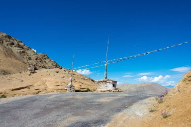 Ladakh, Hindistan - Sermangchan La Pass (Tsermangchan La Pass) Yangtang ve Hemis Shukpachan arasında Sham Valley, Ladakh, Jammu ve Kashmir, Hindistan.