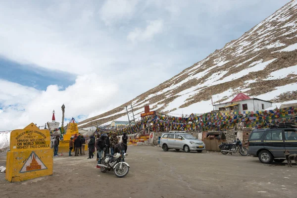 Ladakh Indien Chang Pass Auf Der Leh Pangong Tso Straße — Stockfoto