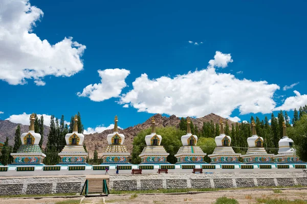 Ladakh Indien Tibetische Stupa Palast Des Dalai Lama Jivetsal Seine — Stockfoto