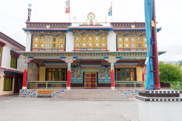 Ladakh India Karma Dupgyud Choeling Monasterio Choglamsar Ladakh Jammu Cachemira — Foto de Stock