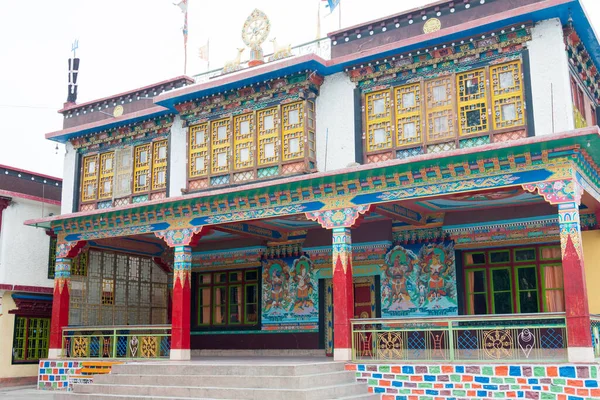 Ladakh India Karma Dupgyud Choeling Monasterio Choglamsar Ladakh Jammu Cachemira —  Fotos de Stock