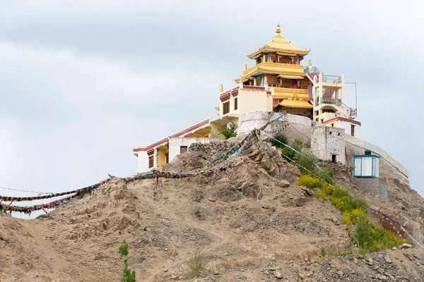 Ладакх Индия Zangdok Palri Monastery Choglamsar Ladakh Jammu Kashmir India — стоковое фото