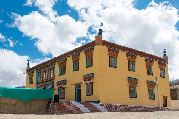 Ladakh, Hindistan - Chushul Gompa 'daki Chushul Manastırı (Chushul Gompa), Ladakh, Jammu ve Kaşmir, Hindistan.