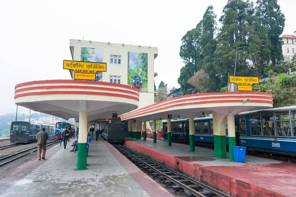 Darjeeling Ινδία Darjeeling Himalayan Railway Darjeeling Railway Station Darjeeling West — Φωτογραφία Αρχείου