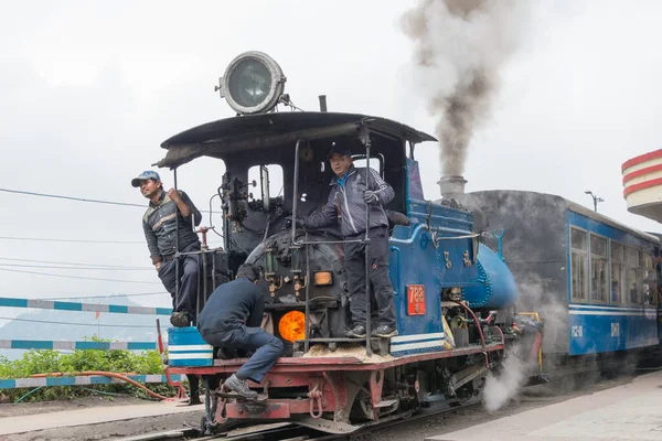 Darjeeling India Darjeeling Himalayan Railway Darjeeling Railway Station Darjeeling West — Foto de Stock