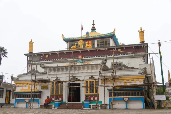 Darjeeling Índia Yiga Choeling Manastery Mosteiro Budista Tibetano Local Histórico — Fotografia de Stock