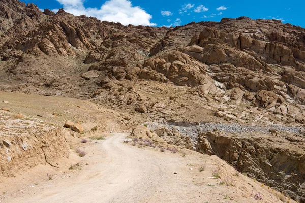 Ladakh, Hindistan - Hindistan - Mebtak La Pass 3840 m Between Hemis Shukpachan ve Tingmosgang (Temisgam) in Sham Valley, Ladakh, Jammu ve Kashmir, Hindistan.