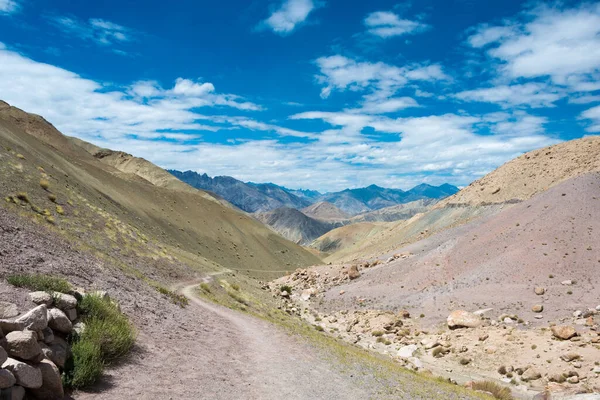Ladakh India Hermosa Vista Panorámica Desde Entre Hemis Shukpachan Tingmosgang — Foto de Stock