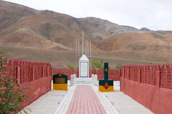Ladakh Indien Rezang War Memorial Ladakh Indien Gedenken 114 Indische — Stockfoto