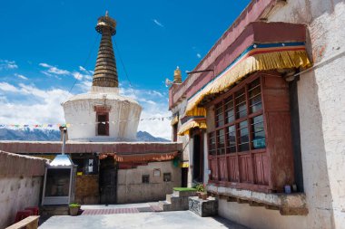 Ladakh, Hindistan - Shey Manastırı (Shey Palace) Ladakh, Jammu ve Kashmir, Hindistan.