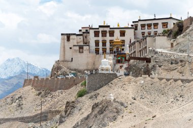 Ladakh, Hindistan - Spituk Manastırı (Spituk Gompa) Ladakh, Jammu ve Kashmir, Hindistan. Manastır aslında 11. yüzyılda inşa edildi..