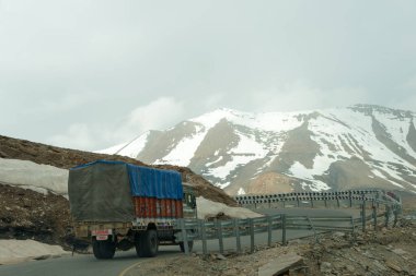 Ladakh, Hindistan - Leh ve Taglang La Pass arasındaki Leh-Manali Highway view Ladakh, Jammu ve Kashmir, Hindistan.