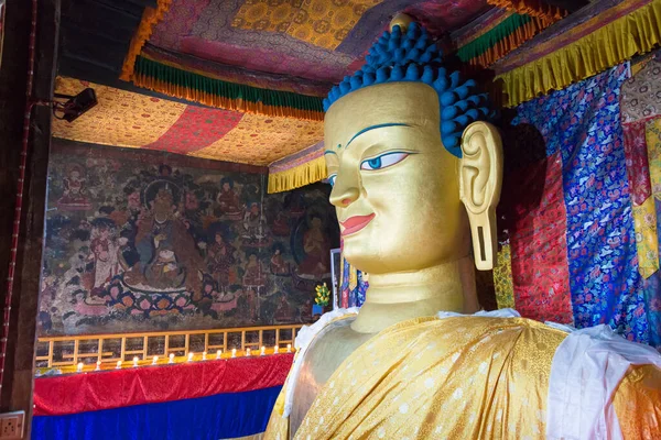 Ladakh India Buddha Statue Shey Monastery Shey Palace Ladakh Jammu — 图库照片