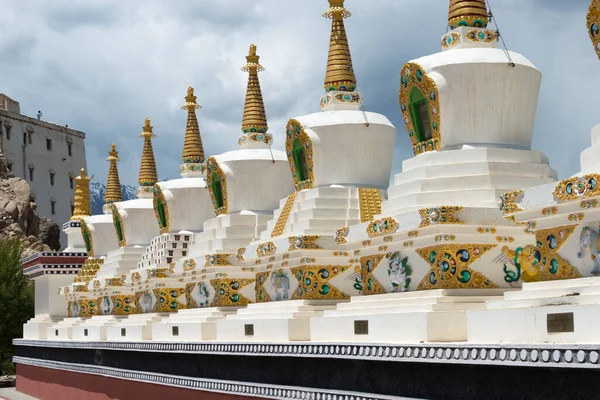 Ladakh Índia Estupa Tibetana Mosteiro Thikse Thikse Gompa Ladakh Jammu — Fotografia de Stock