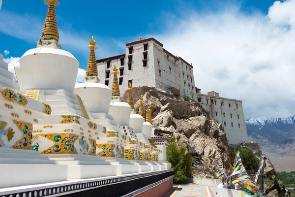 Ladakh Indien Tibetische Stupa Thikse Kloster Thikse Gompa Ladakh Jammu — Stockfoto