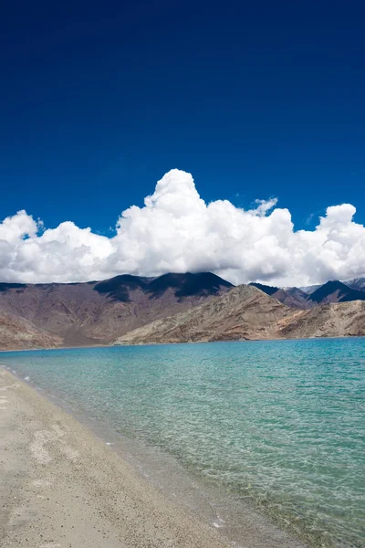 Ladakh India Pangong Lake View Kakstet Merak Ladakh Jammu Kashmir — Φωτογραφία Αρχείου