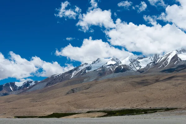 Ladakh India Hermosa Vista Panorámica Desde Aldea Kakstet Cerca Del — Foto de Stock