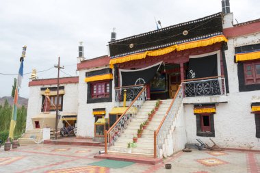 Ladakh, Hindistan - Saboo Manastırı (Saboo Gompa) Ladakh, Jammu ve Kashmir, Hindistan.