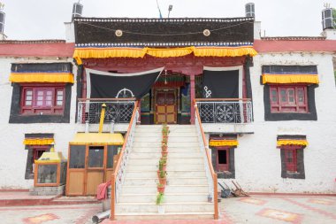 Ladakh, Hindistan - Saboo Manastırı (Saboo Gompa) Ladakh, Jammu ve Kashmir, Hindistan.