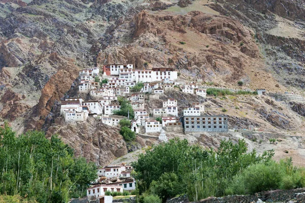 Zanskar India Kursha Klooster Karsha Gompa Zanskar Ladakh Jammu Kasjmir — Stockfoto