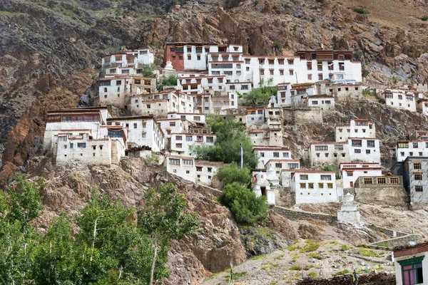 Zanskar India Monasterio Kursha Karsha Gompa Zanskar Ladakh Jammu Cachemira — Foto de Stock