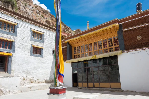 Zanskar, Hindistan - Zanskar, Ladakh, Jammu ve Kashmir 'deki Kursha Manastırı (Karsha Gompa).