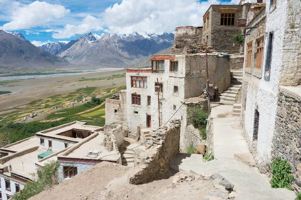 Zanskar India Monastero Kursha Karsha Gompa Zanskar Ladakh Jammu Kashmir — Foto Stock