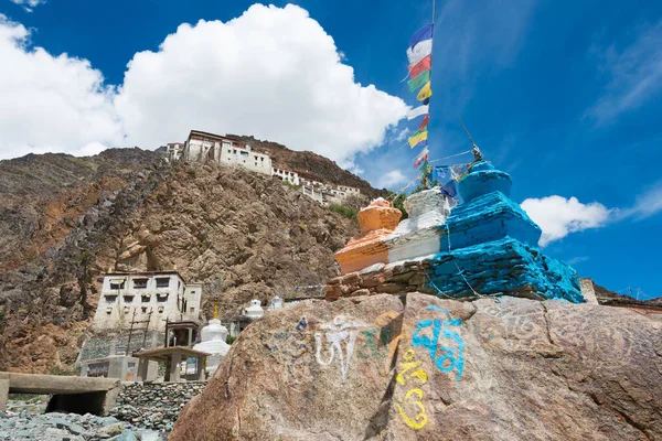 Занскар Индия Живописный Вид Монастыря Курша Занскаре Ладакхе Джамму Кашмире — стоковое фото