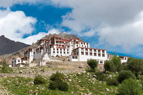 Ladakh, Hindistan - Ladakh, Jammu ve Kashmir 'deki Likir Manastırı (Likir Gompa). Manastır 1065 yılında yeniden inşa edildi..