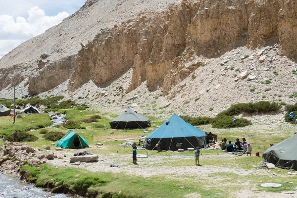 Ladakh Ινδία Όμορφη Γραφική Θέα Από Μεταξύ Leh Και Tso — Φωτογραφία Αρχείου