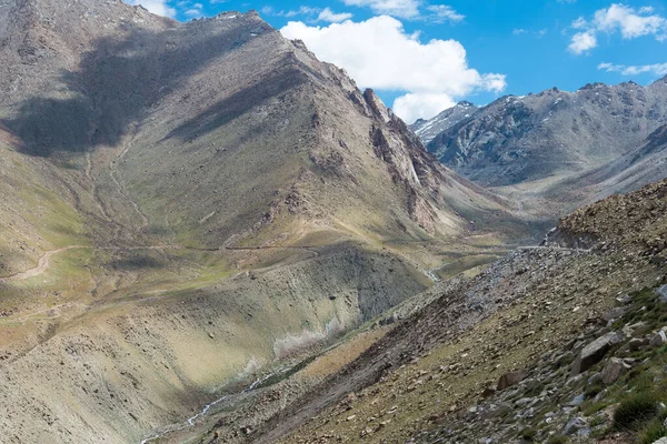 Ladakh India Hermosa Vista Panorámica Desde Entre Leh Chang Pass — Foto de Stock