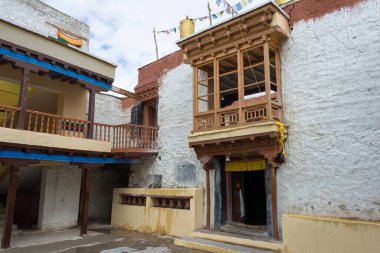 Ladakh, Hindistan - Hanle, Ladakh, Jammu ve Kaşmir 'deki Hanle Manastırı (Hanle Gompa).